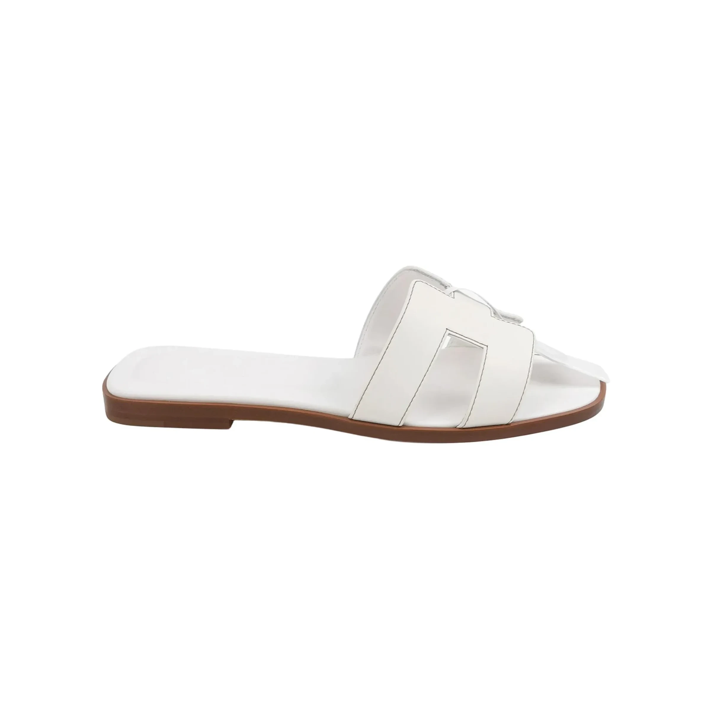 Hermès Oran Sandals, Calfskin