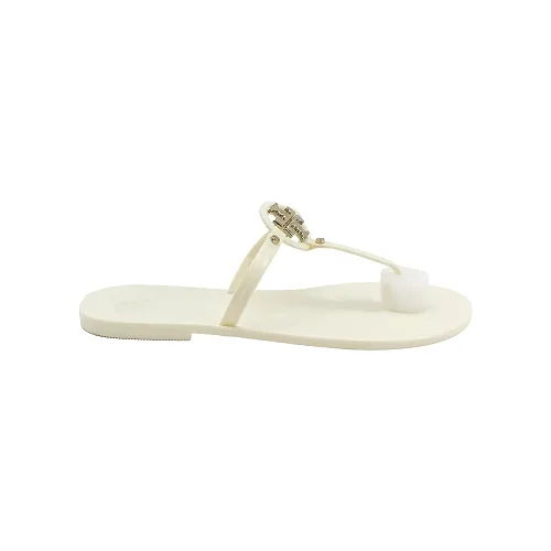 Tory Burch Miller Thong Sandals, Beige