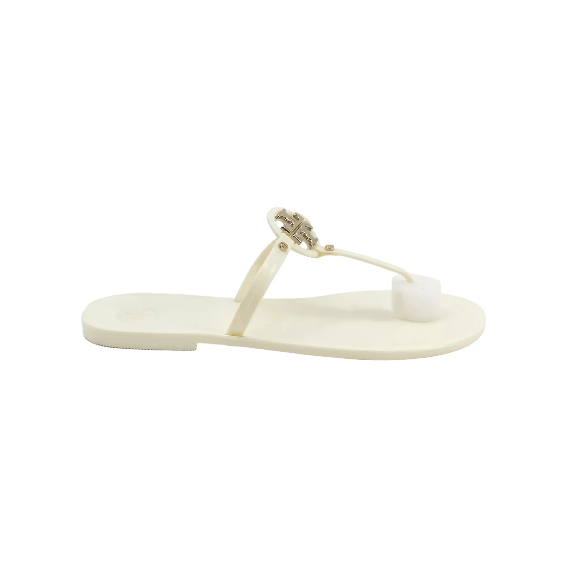 Tory Burch Miller Thong Sandals, Beige