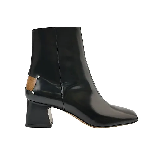 Maison Margiela Block-Heel Ankle Boots