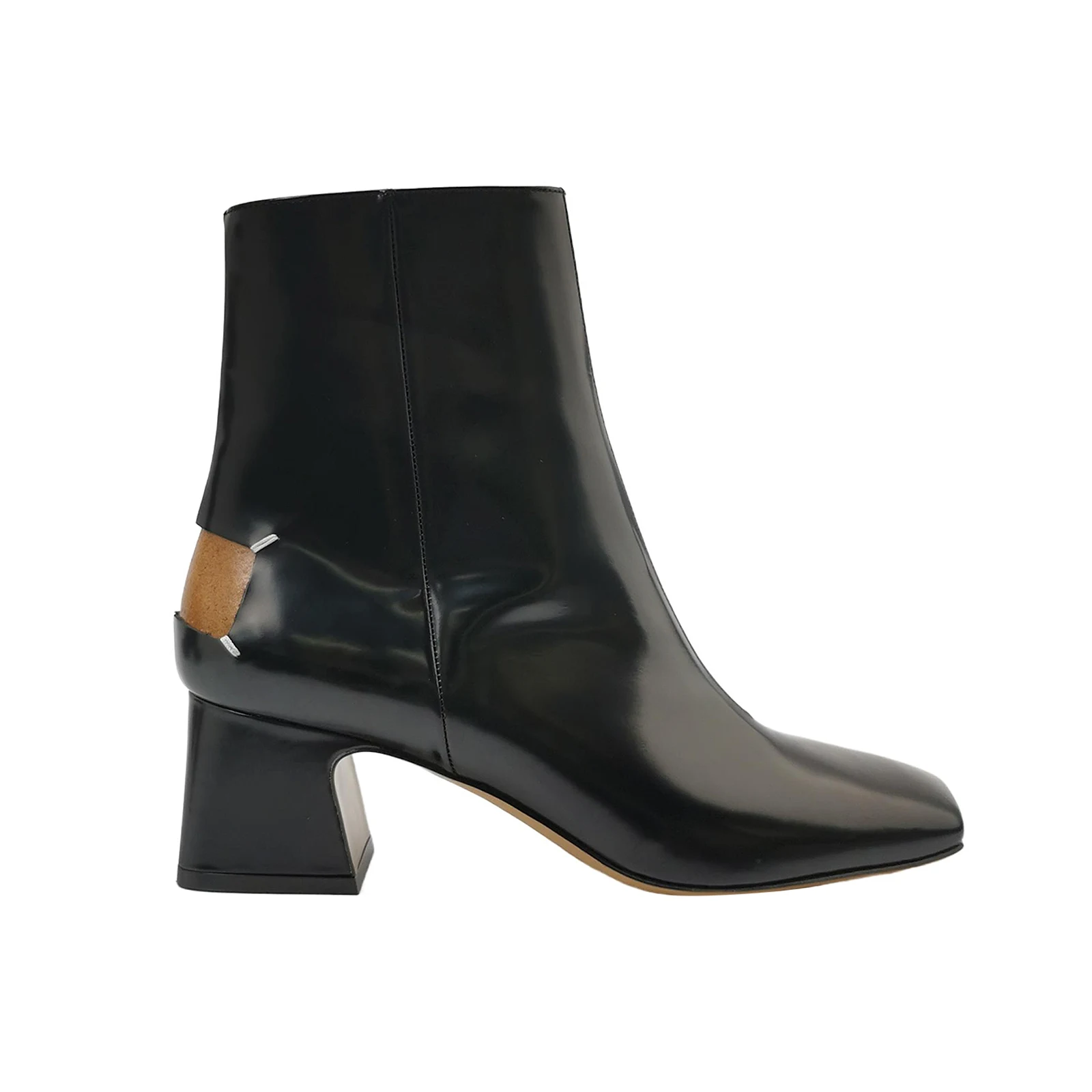 Maison Margiela Block-Heel Ankle Boots