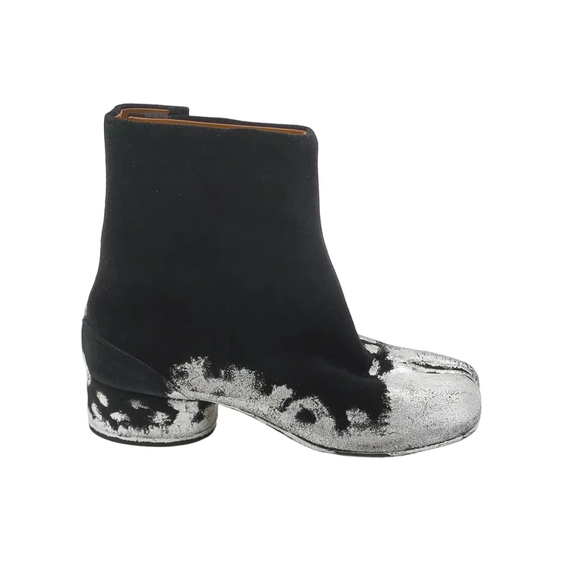 Maison Margiela Suede Ankle Boots, Black