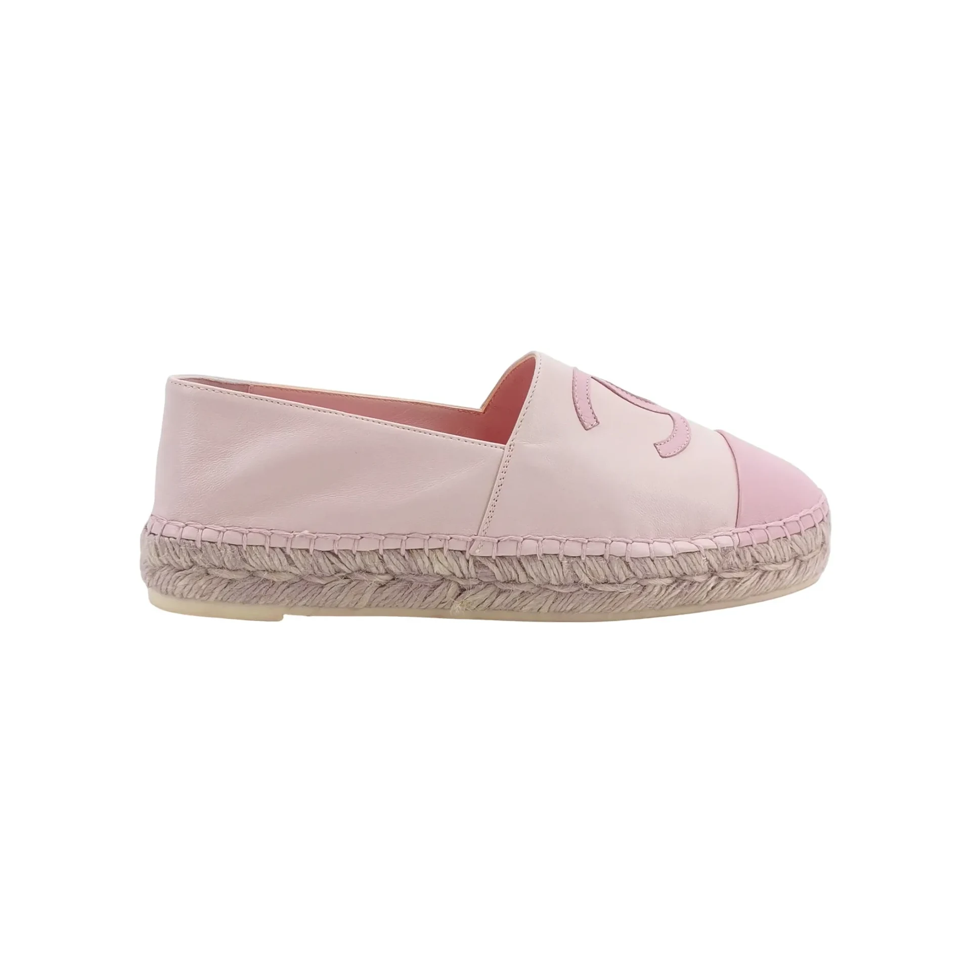 Chanel Double-C Fisherman Flats, Pink