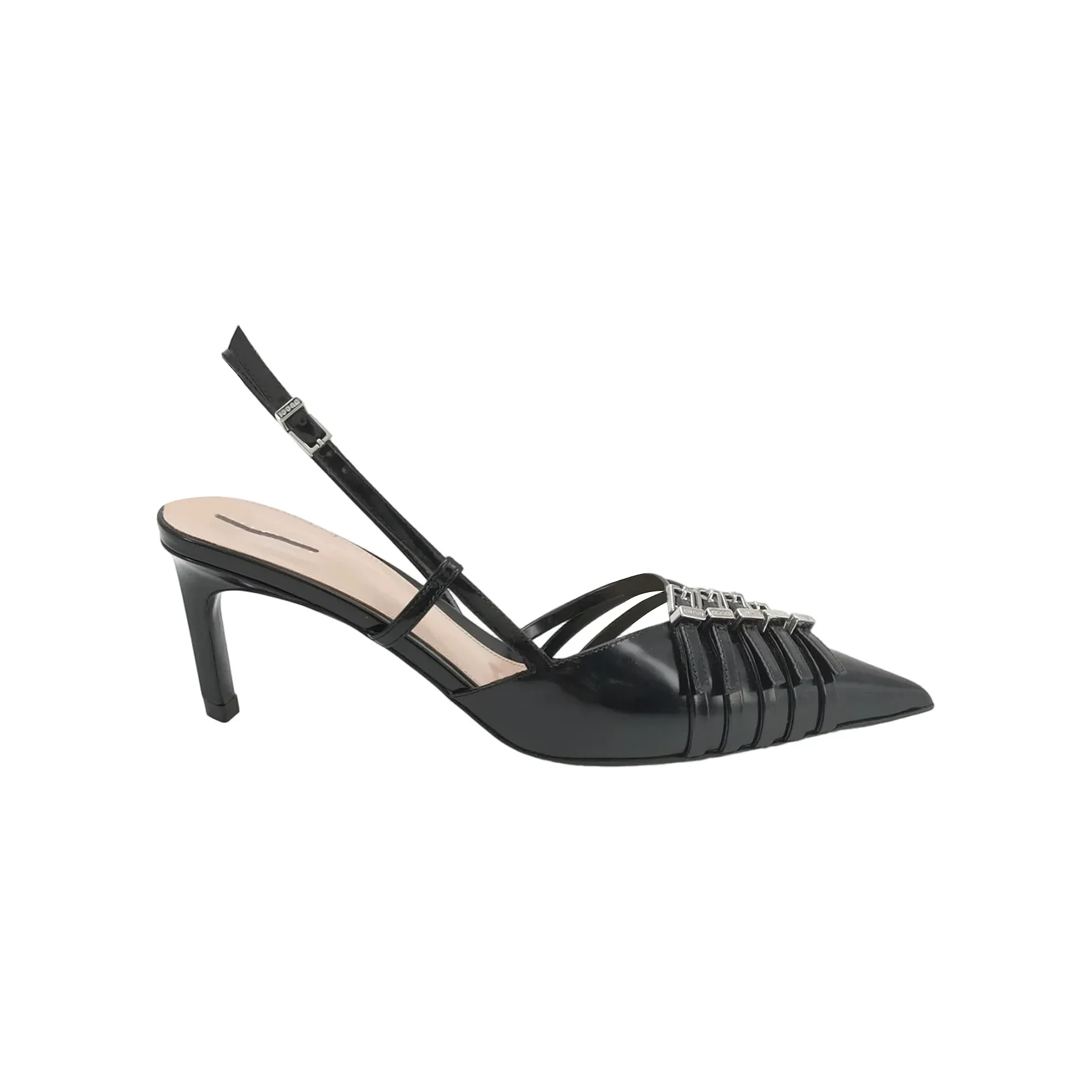 Gucci Pointed Pumps, Black