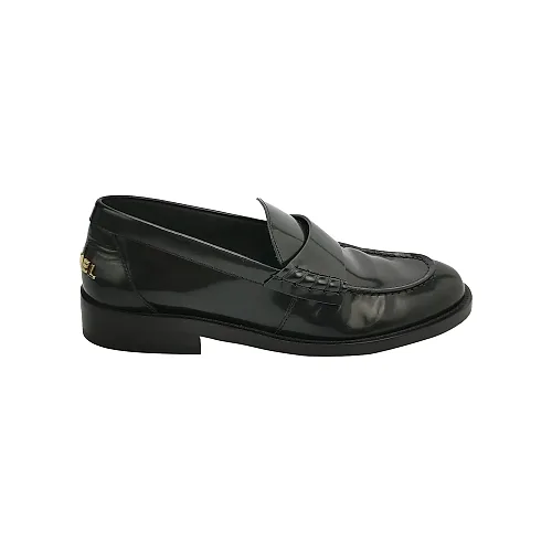 Chanel Round-Toe Loafers, Calfskin