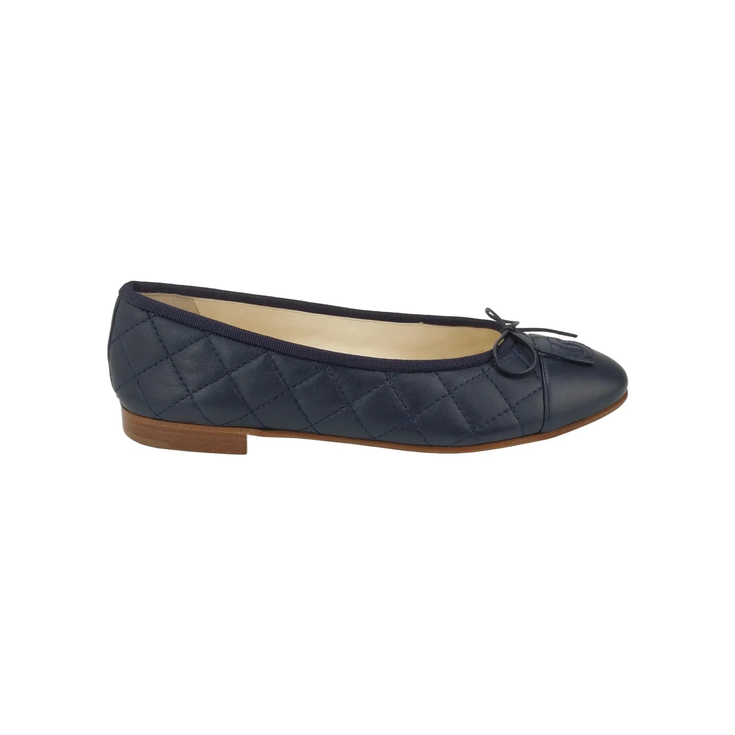Chanel Bow Flats, Two-Tone