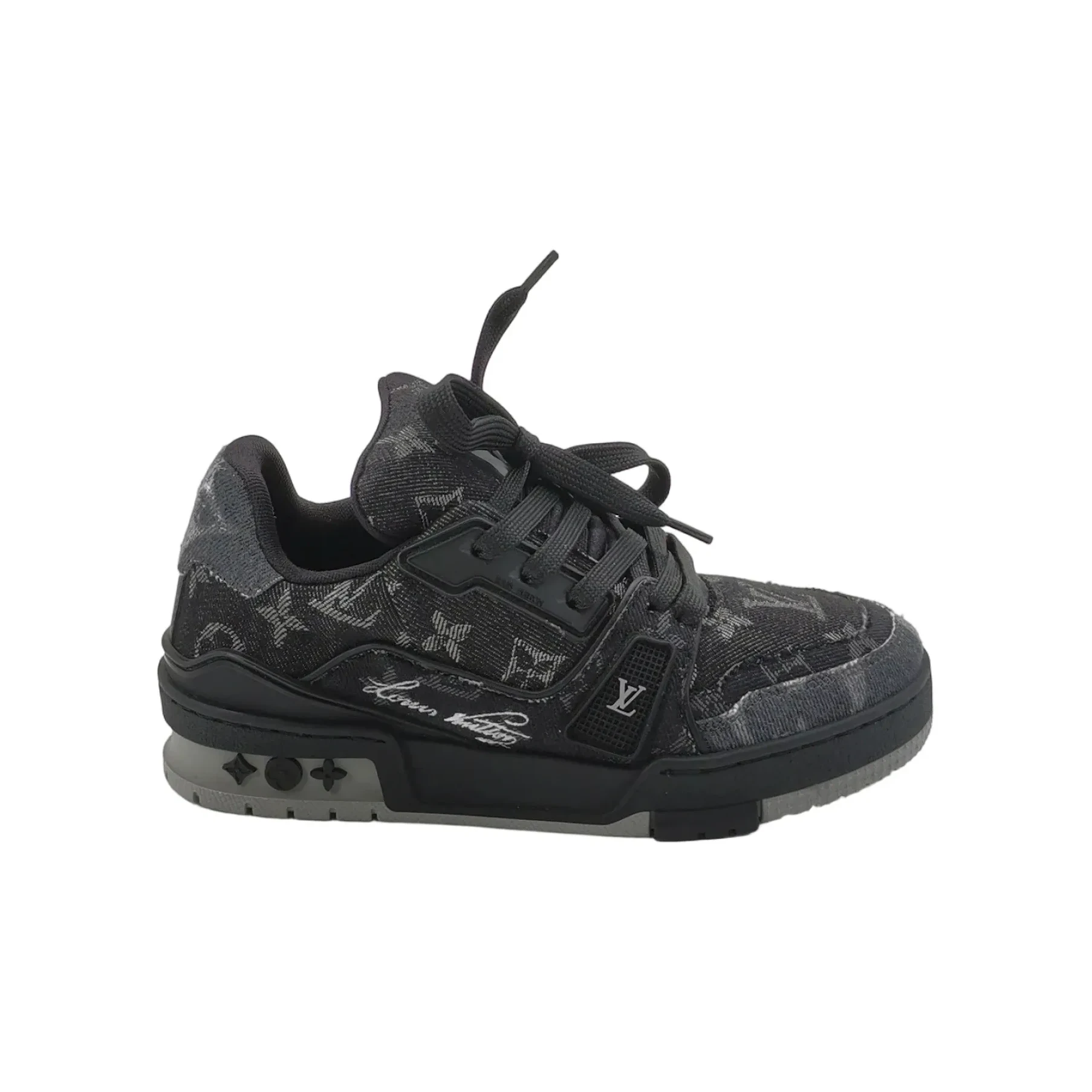 Louis Vuitton LV Trainer, Black Monogram