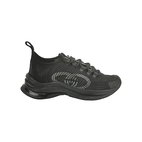 Gucci Run Sneakers, Double-G