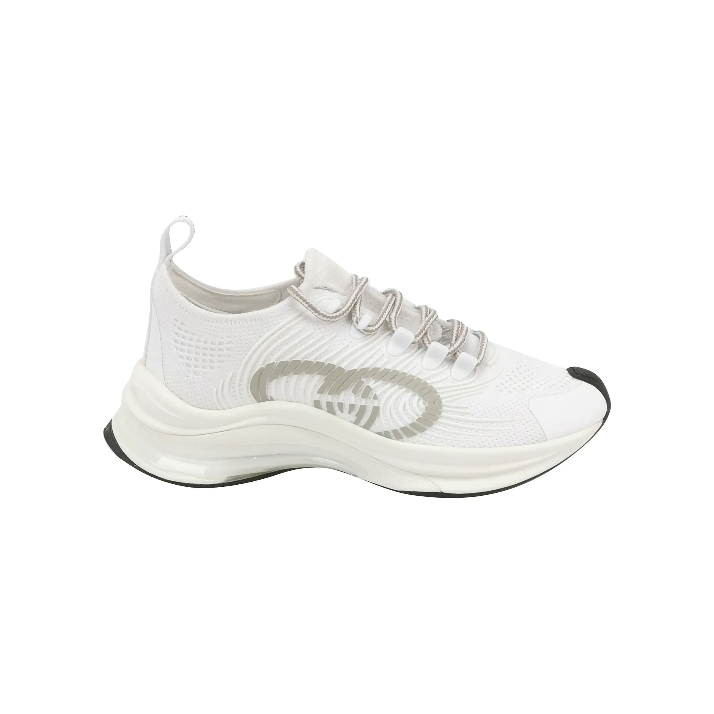 Gucci Run Sneakers, Double-G Round-Toe