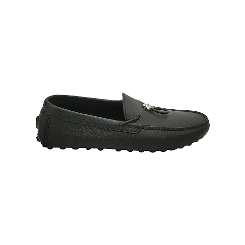 Dior Round-Toe Sneakers, Black