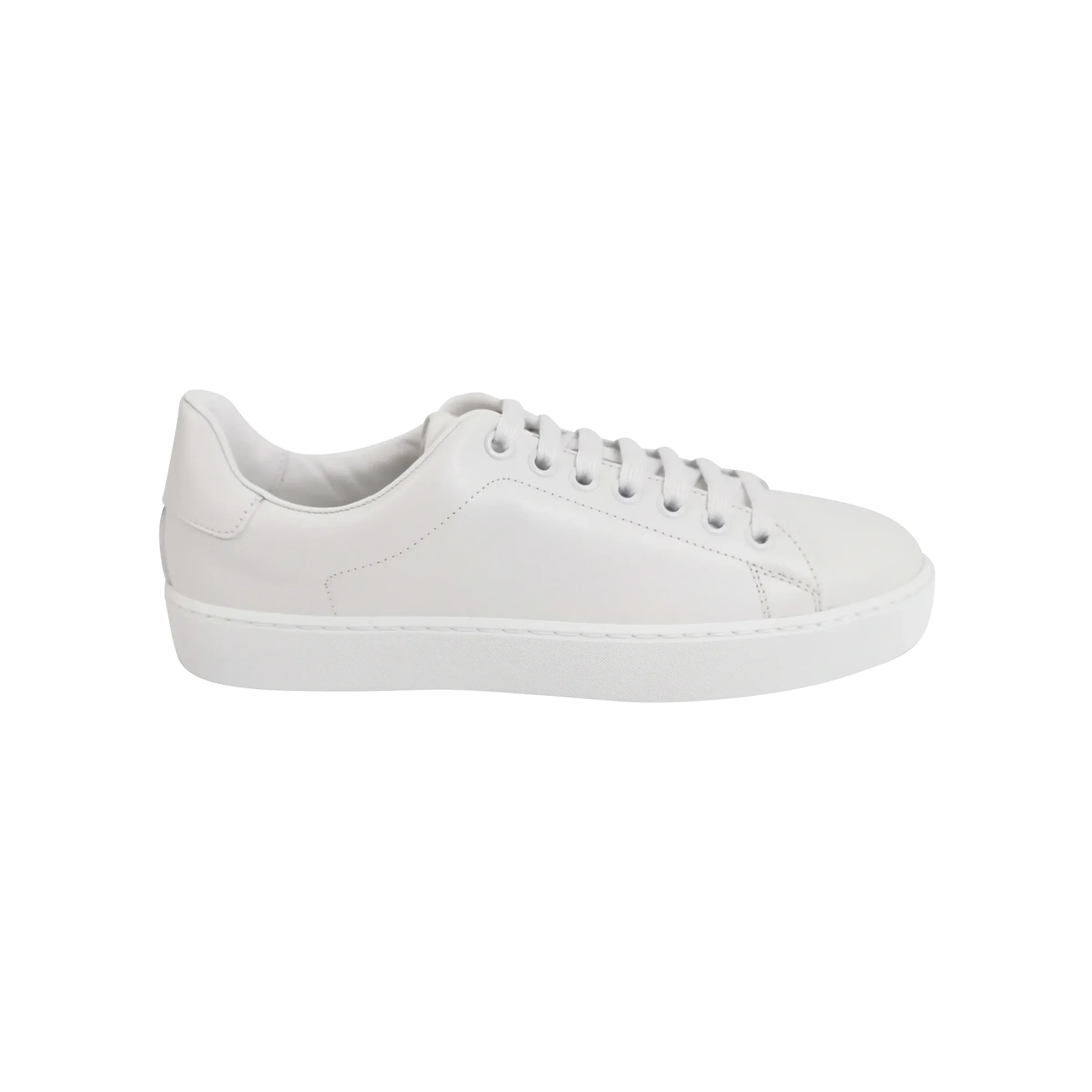 Burberry Round-Toe Sneakers, Black