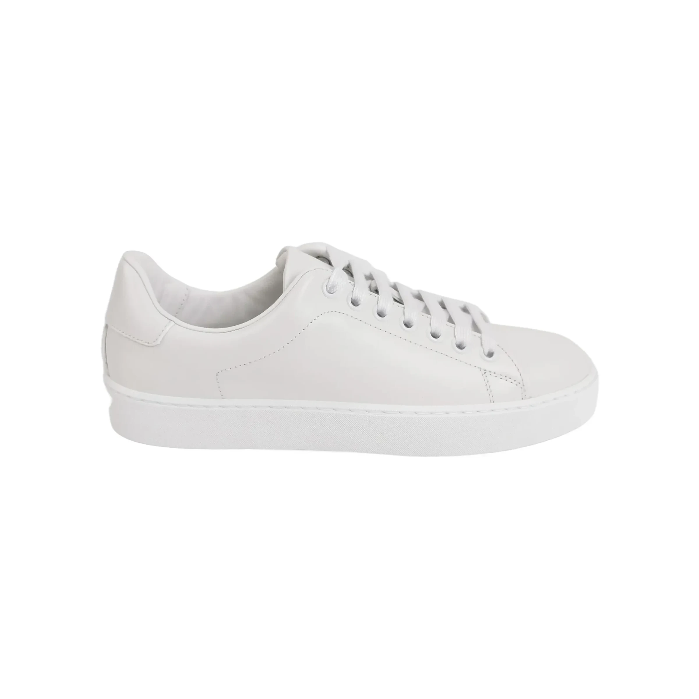 Burberry Leather Sneakers, Black