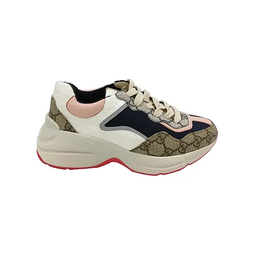 Gucci Rhyton GG Platform Sneakers, Colourblock