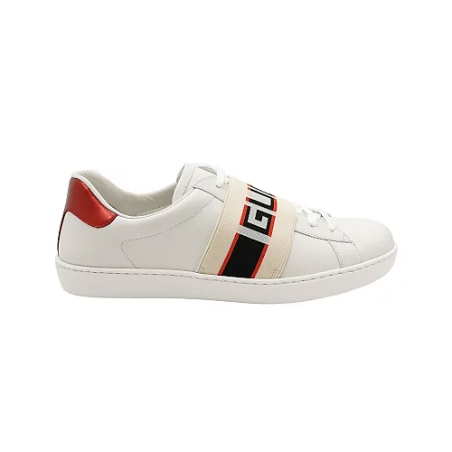Gucci Ace Sneakers, Colourblock Round-Toe