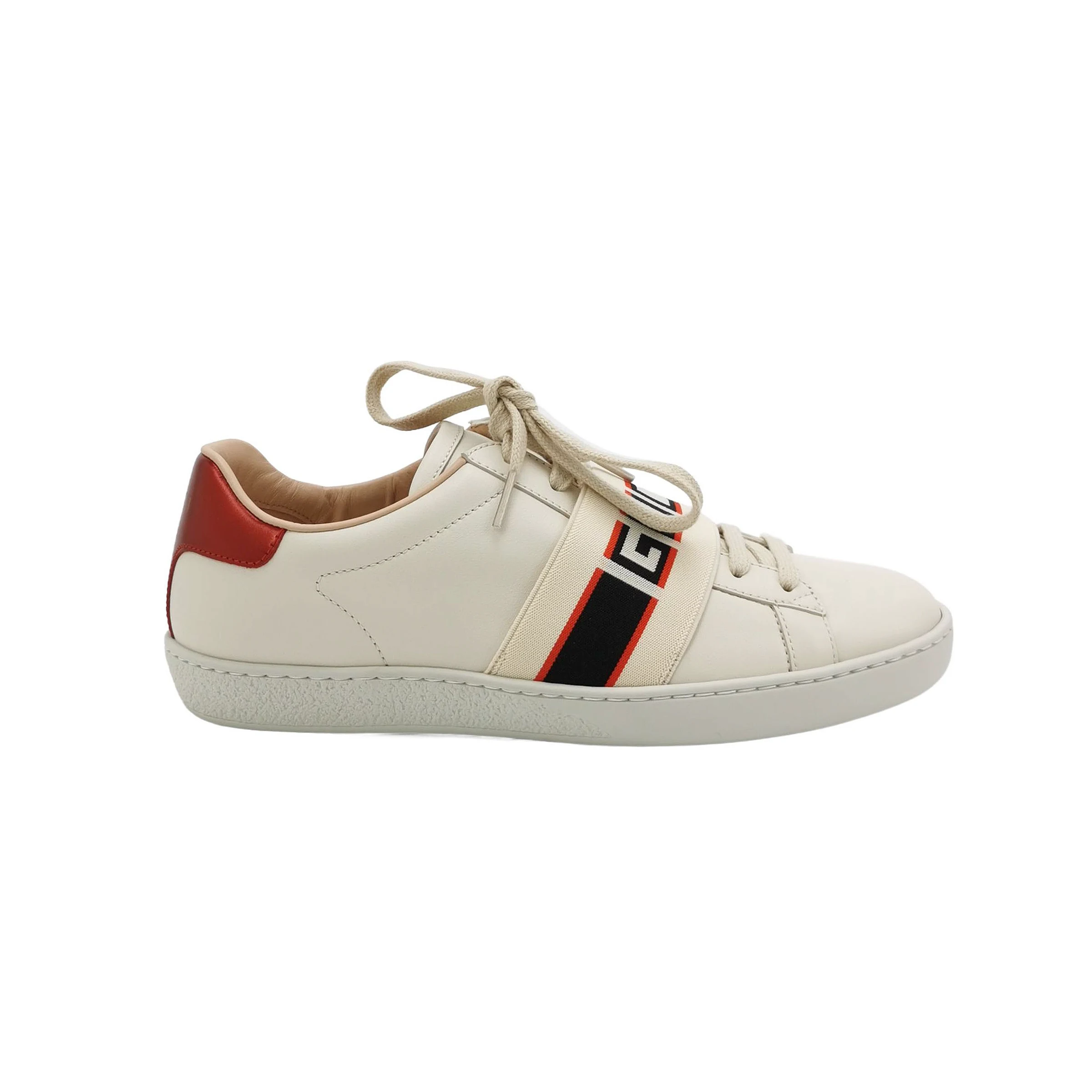 Gucci Ace Sneakers, Colourblock Band
