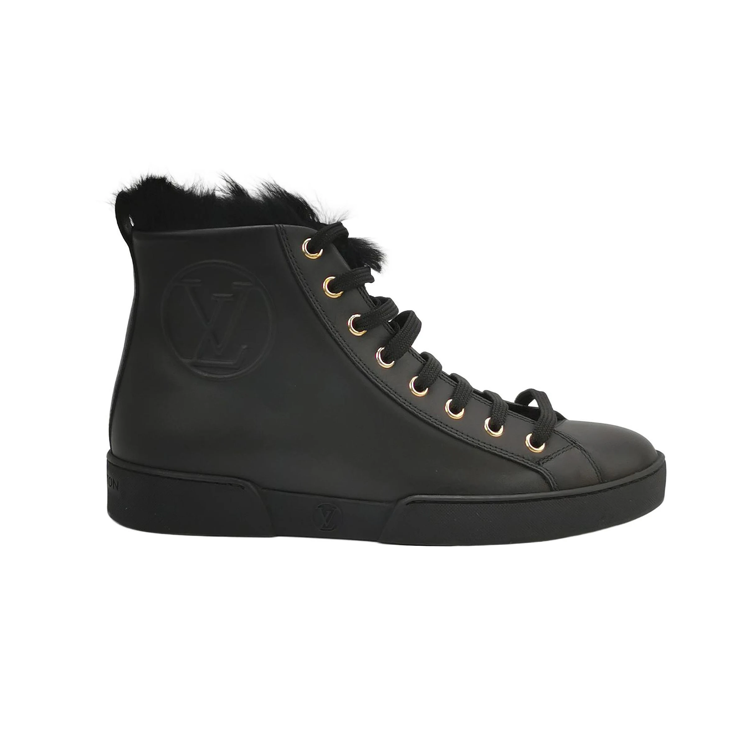 Louis Vuitton Logo Sneakers, Leather