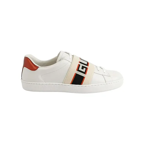 Gucci Ace Sneakers, Colourblock Leather Mid
