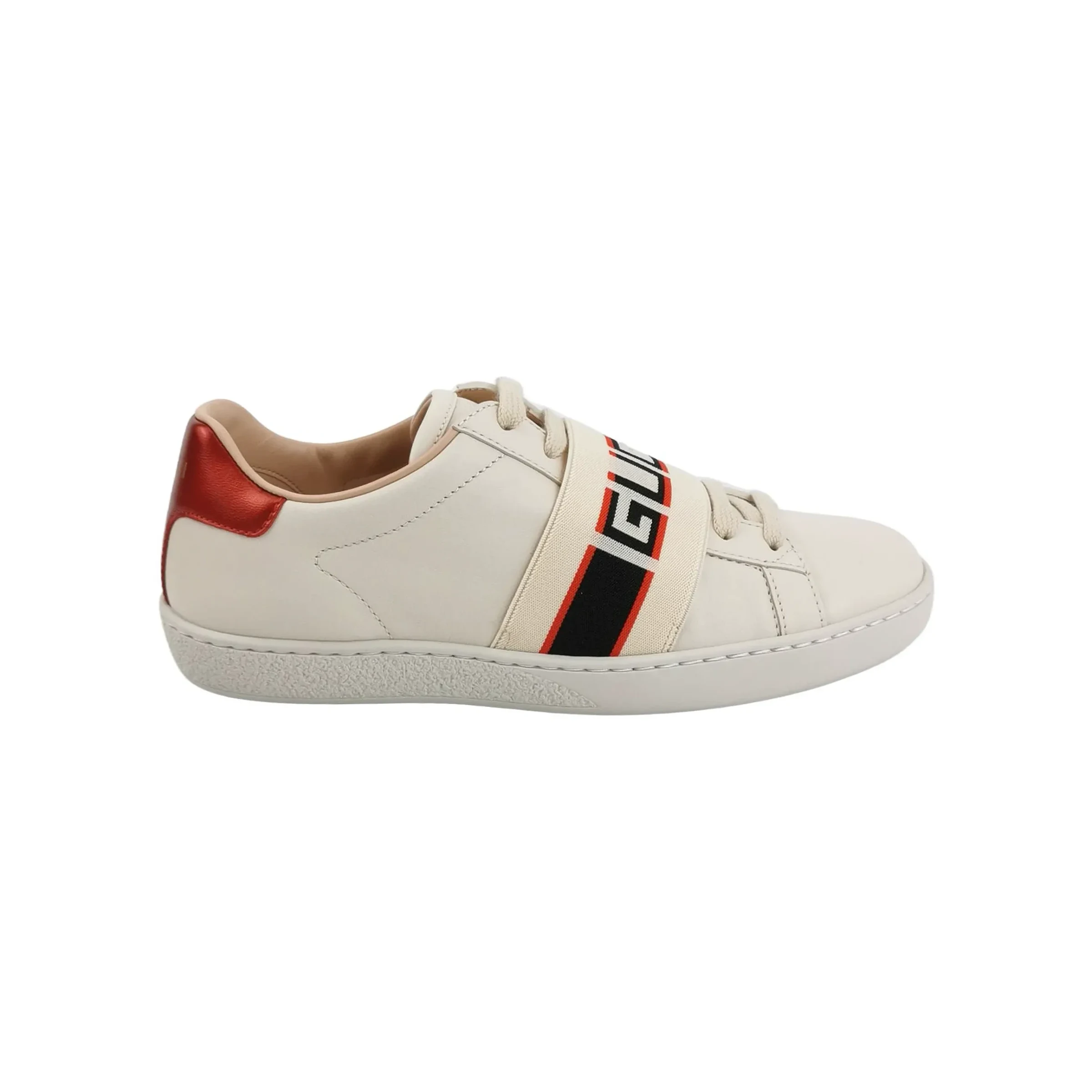 Gucci Ace Sneakers, Leather Band