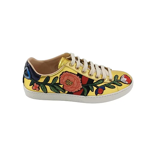Gucci Ace Floral Sneakers