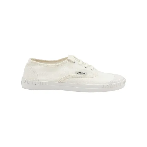 Saint Laurent Canvas Logo Sneakers