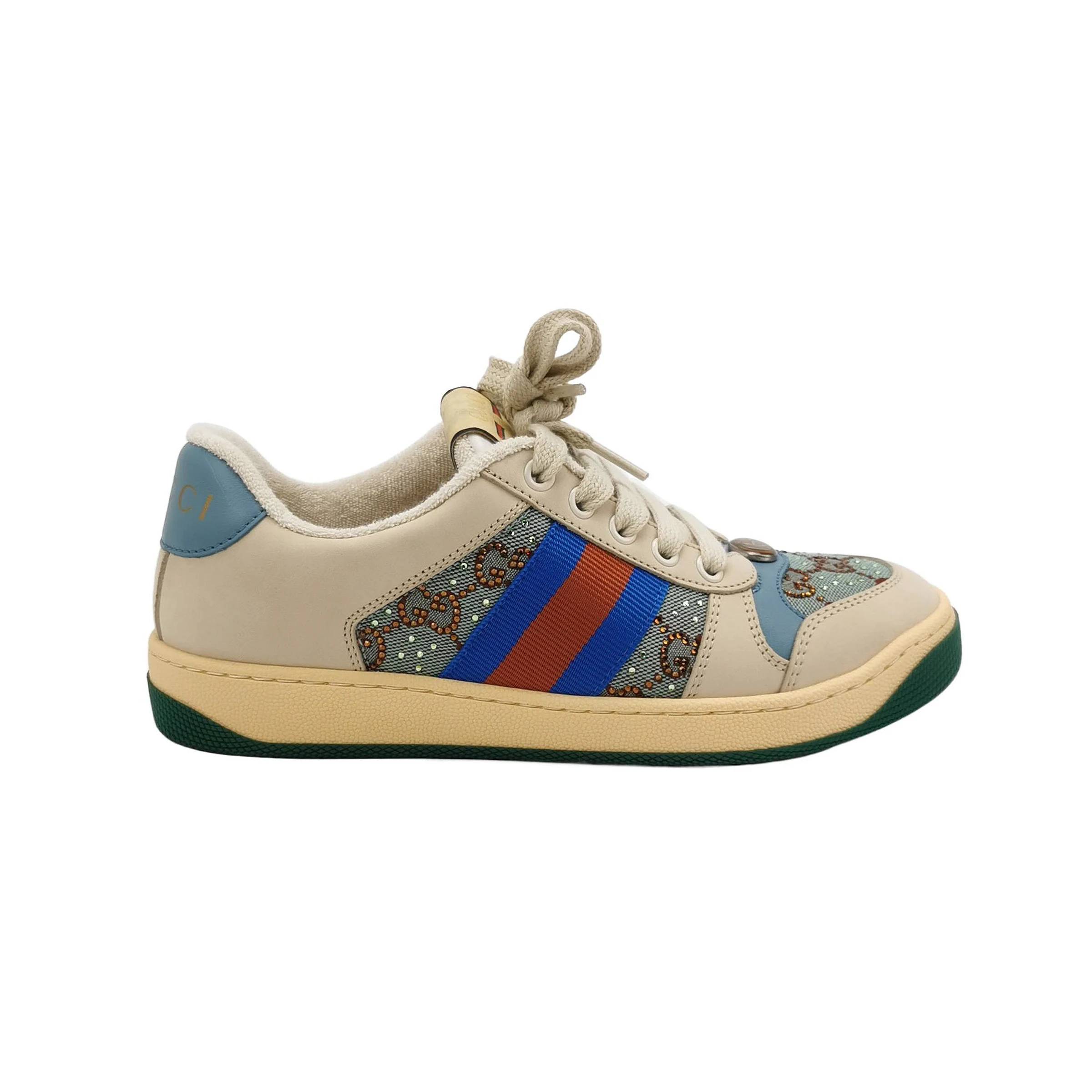 Gucci Screener Sneakers, GG Stripe