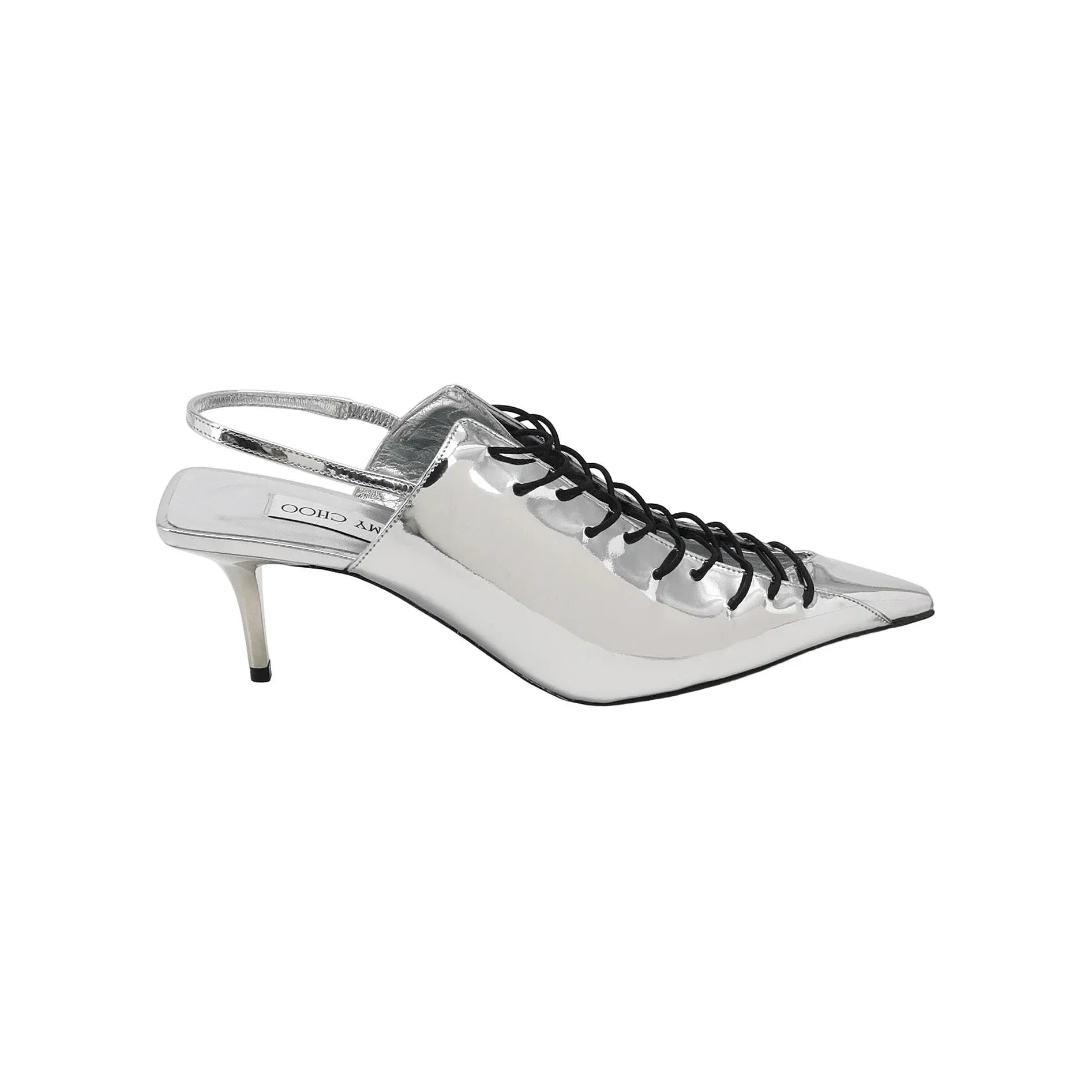 Jimmy Choo x Jean Paul Gaultier Heels, Silver