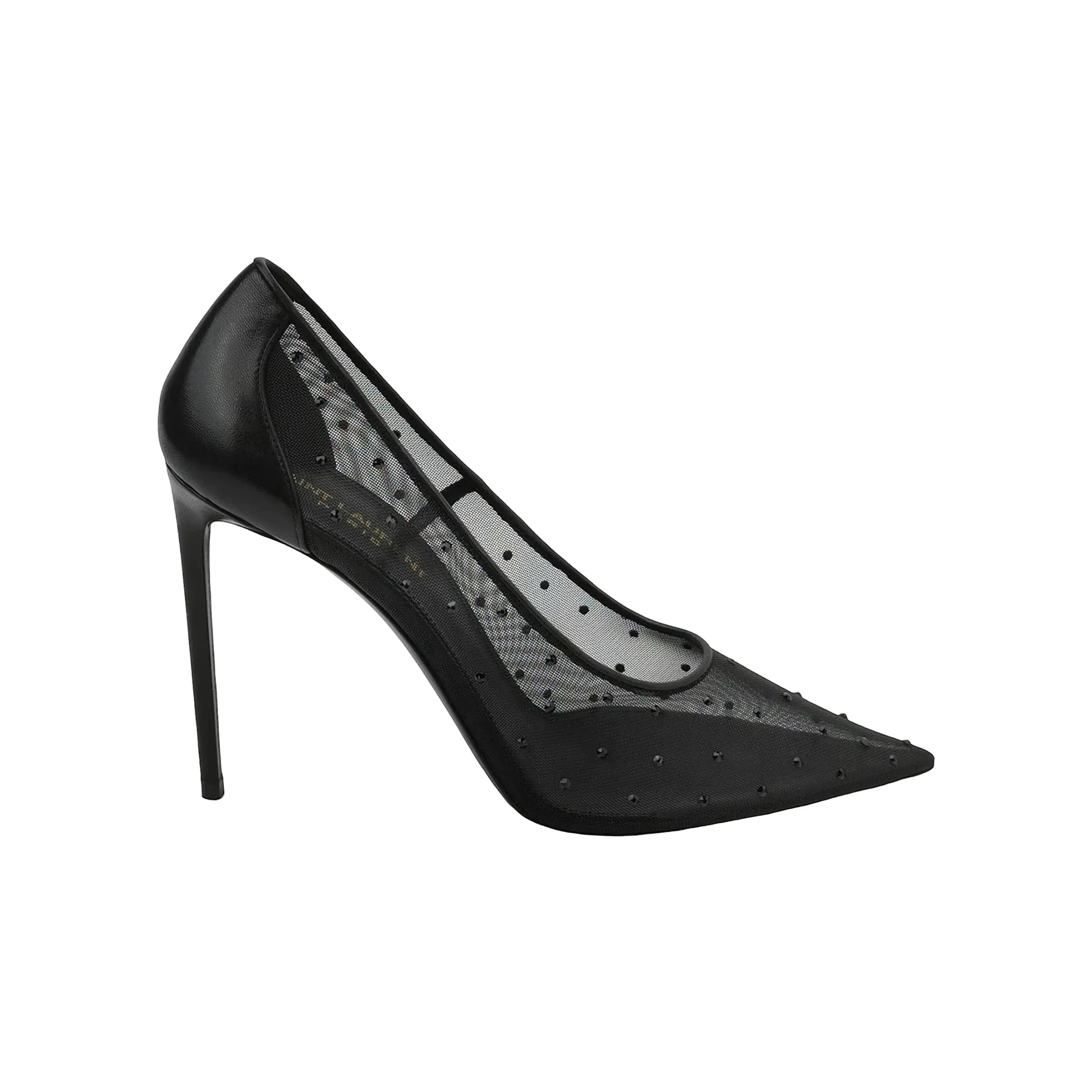 Saint Laurent Crystal Pointed Pumps