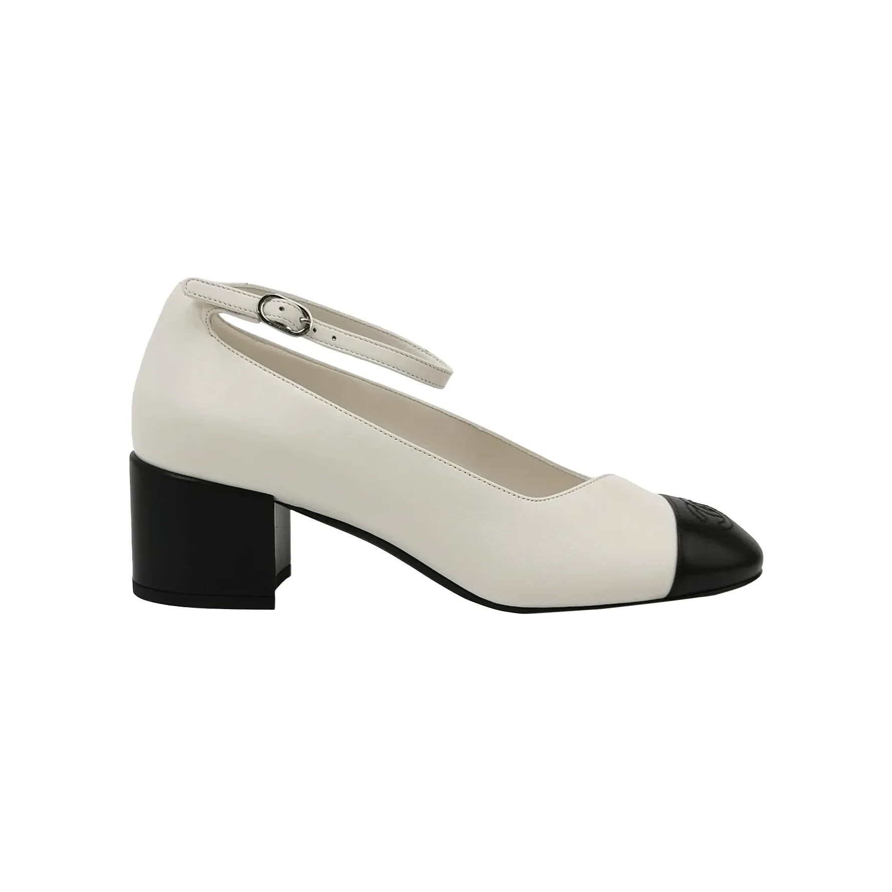Chanel Double-C Pumps, Two-Tone
