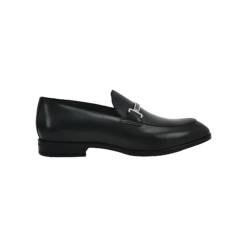 Bally Logo Derbies, Black