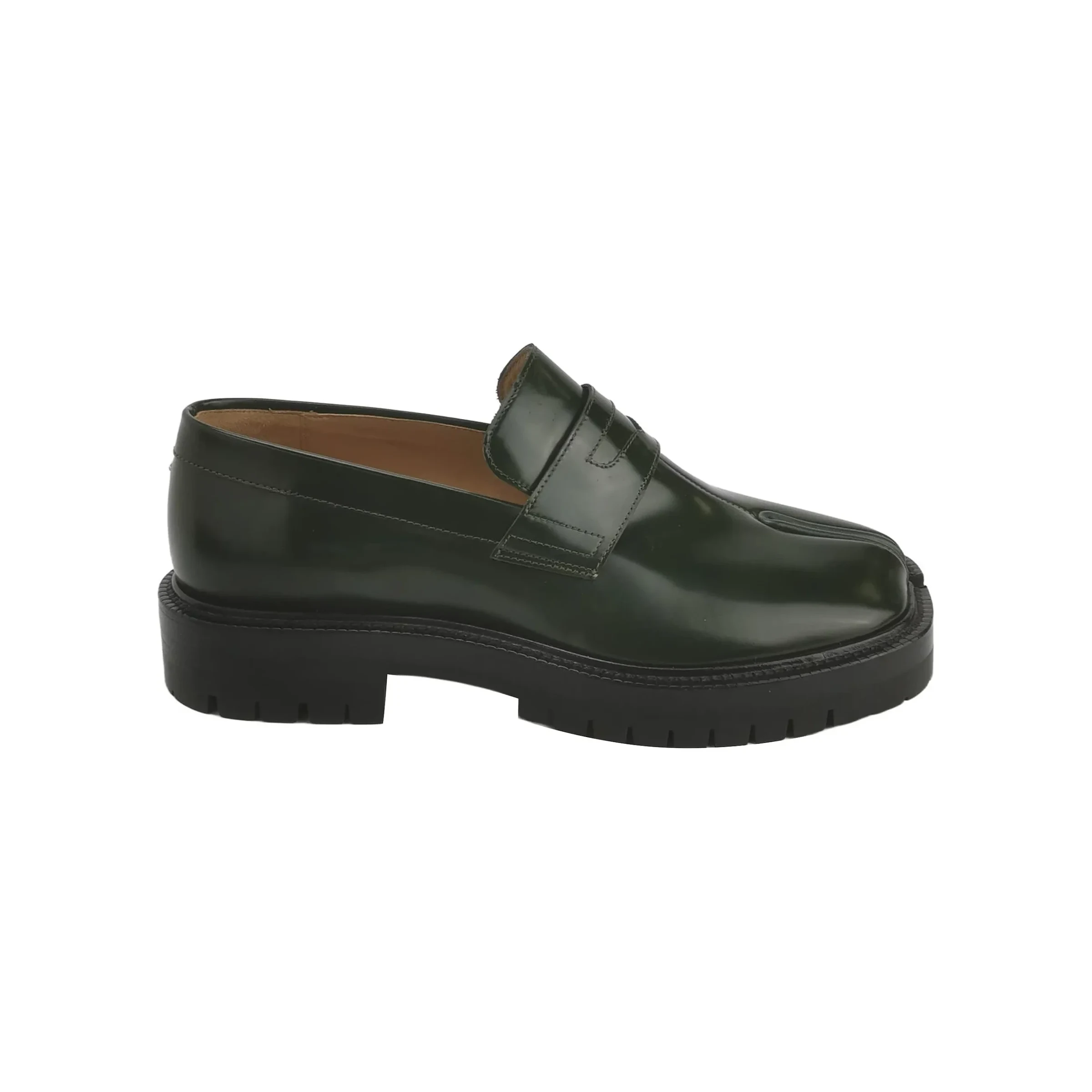 Maison Margiela Leather Derbies, Black