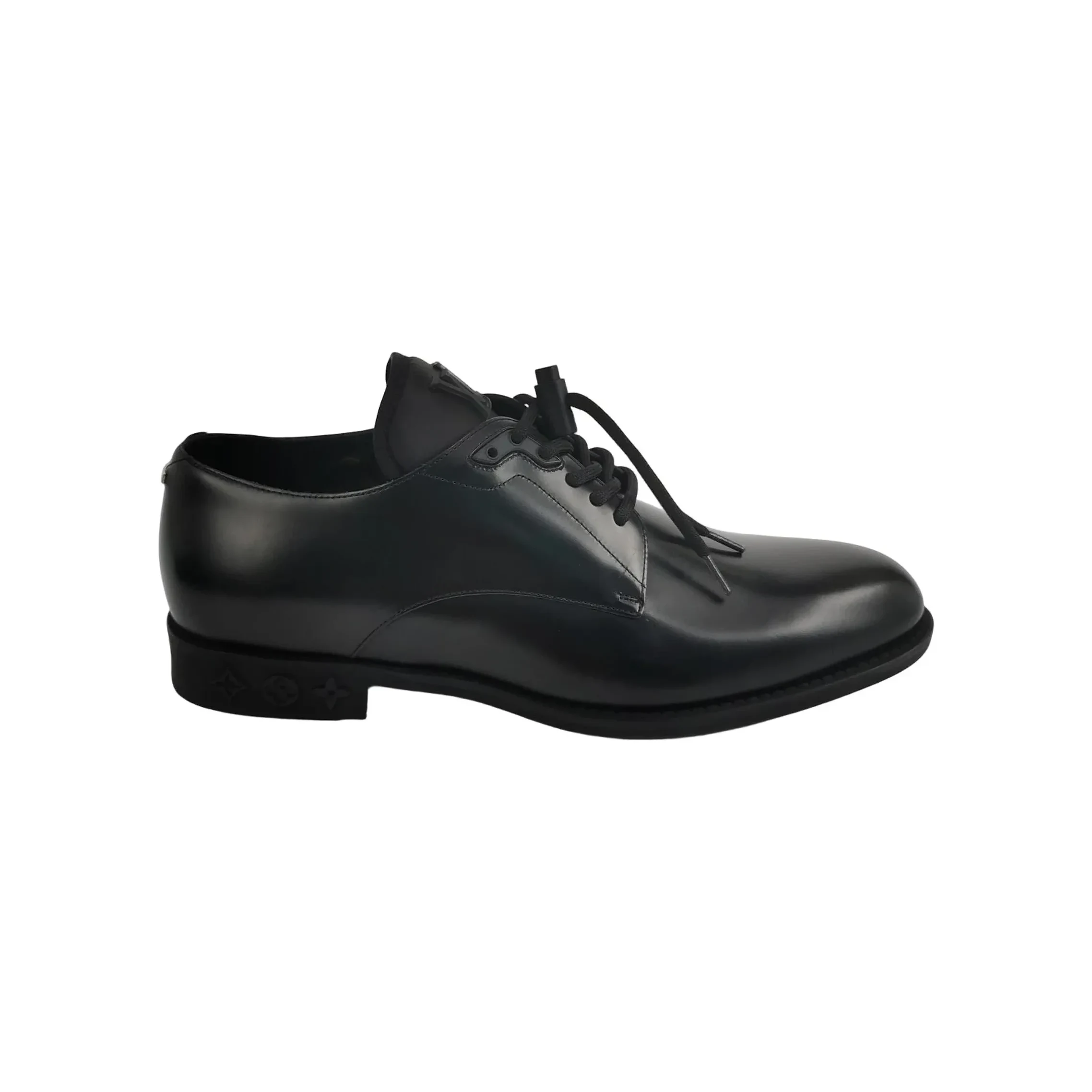 Louis Vuitton Logo Derbies, Leather