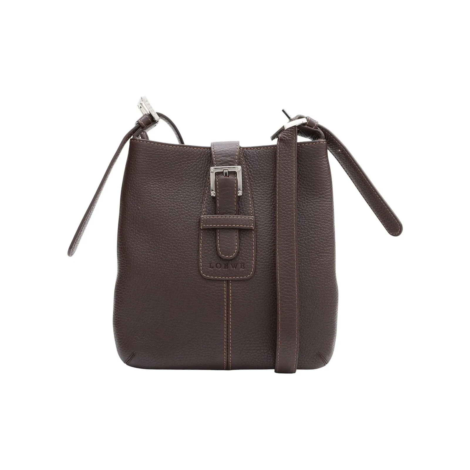 Senda Shoulder Bag Dark Brown
