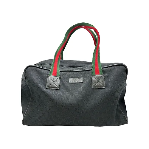 GG Canvas Boston Bag