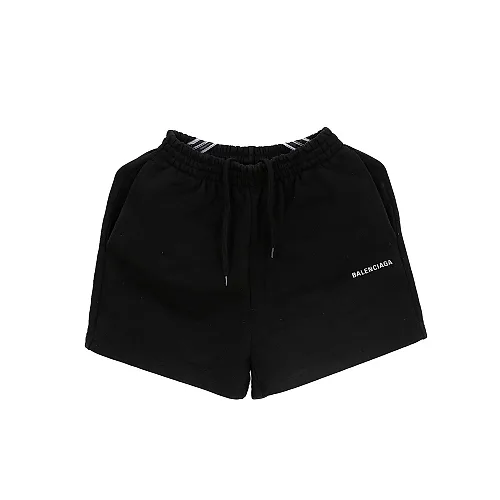 Logo Embroidered Half Pants