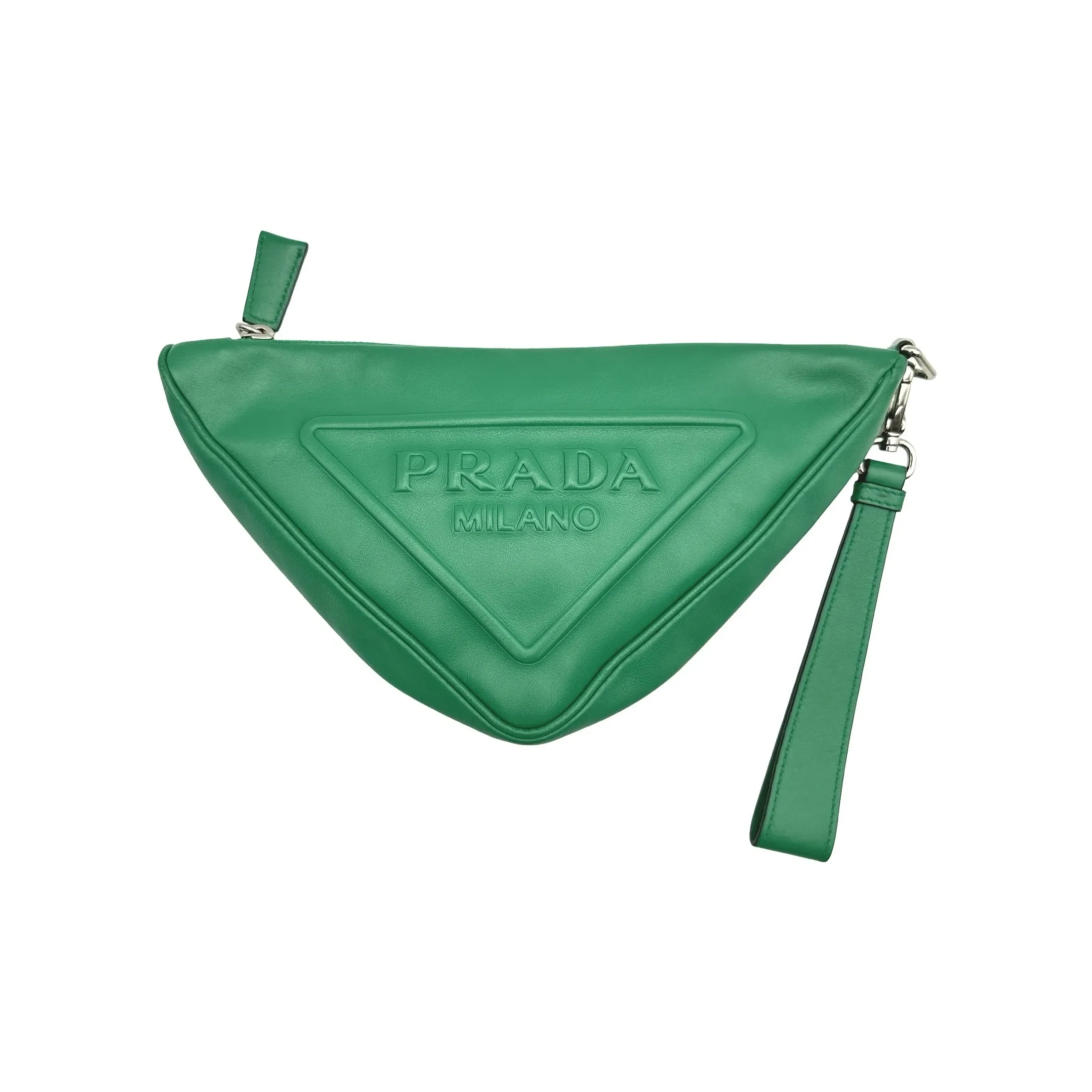 Triangle Logo Clutch