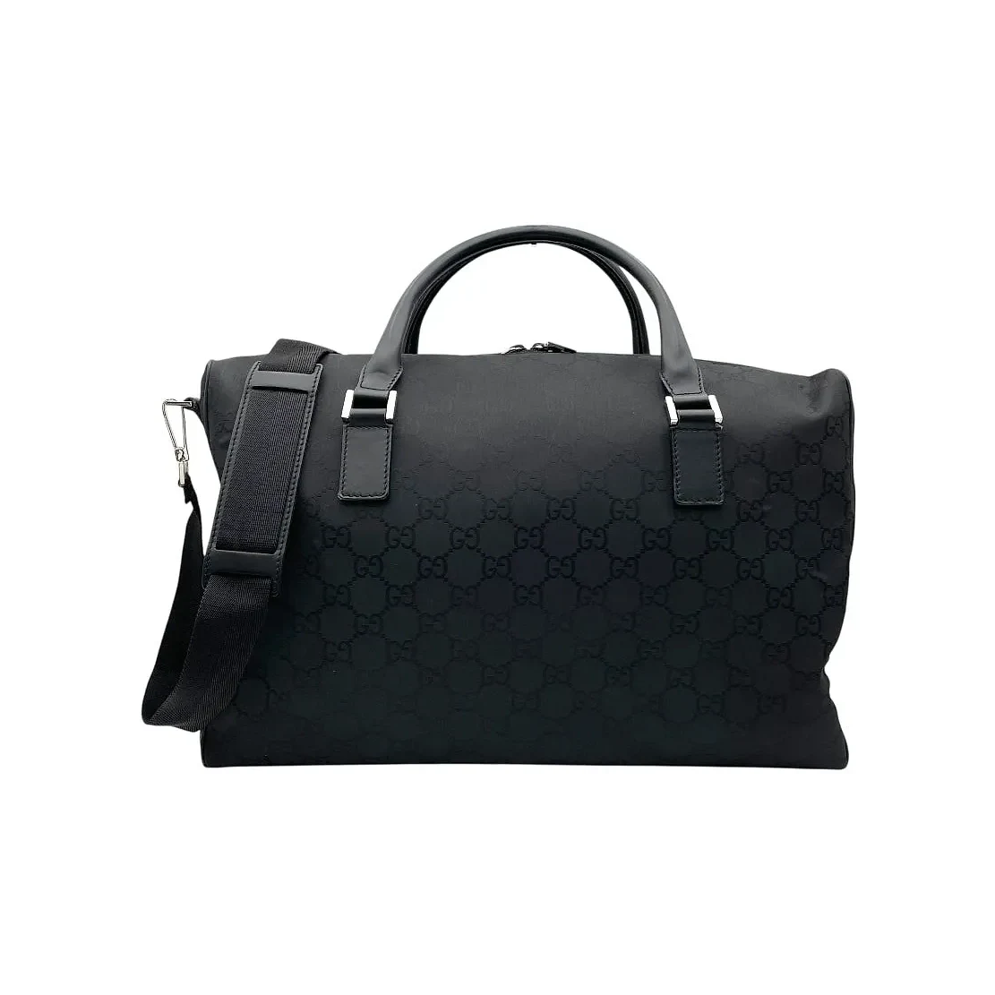 GG Nylon Boston Bag