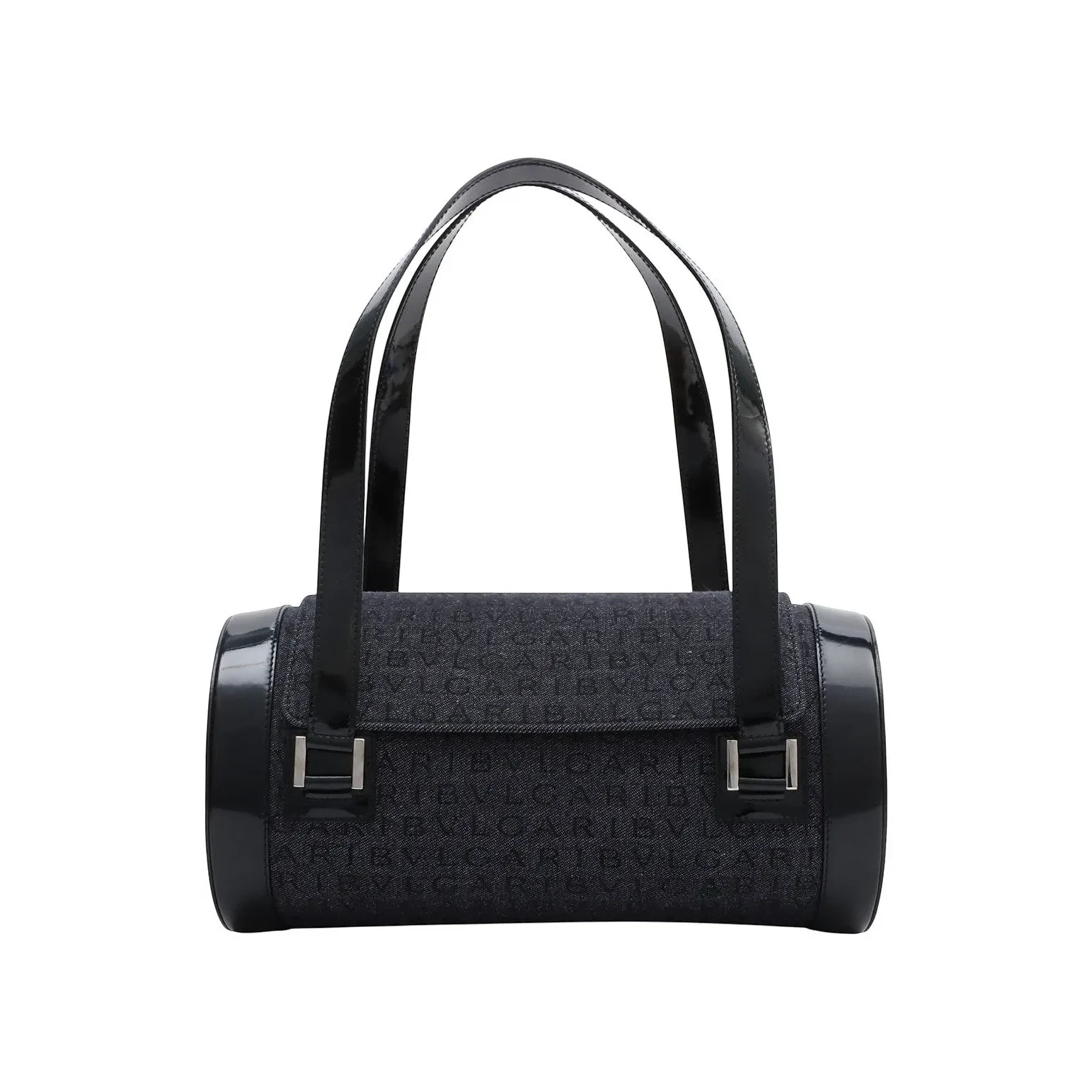 B.zero1 Logomania Handbag Black