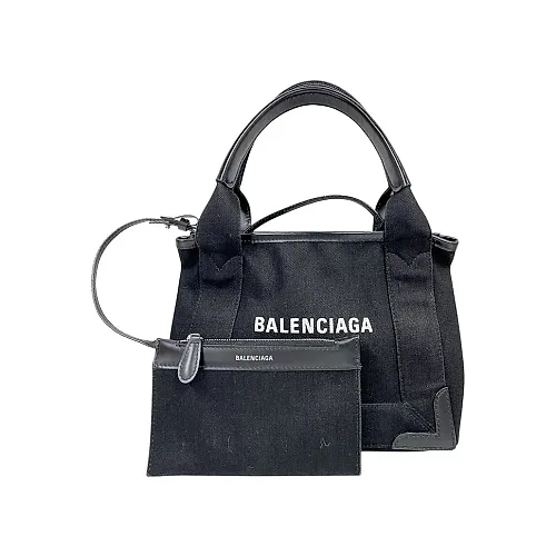 Navy Cabas XS Tote Bag