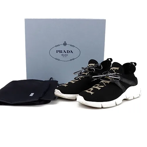 Knit Logo Sneakers 36.5