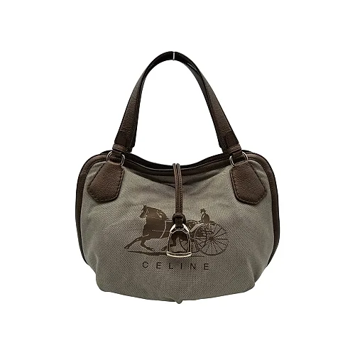 Canvas Leather Tote Bag