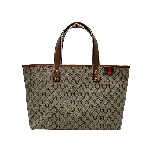 GG Supreme Sherry Line Tote Bag