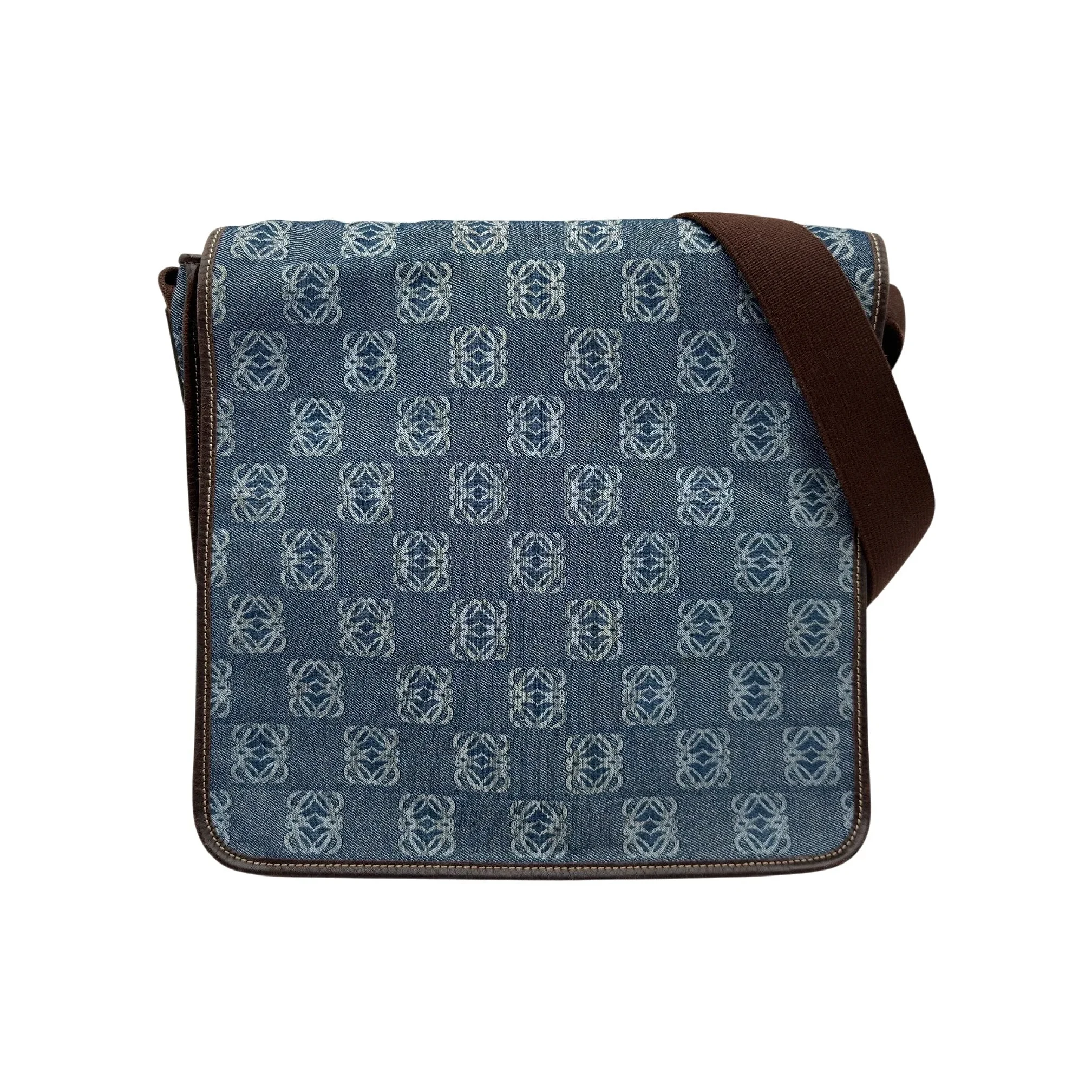 Repeat Anagram Messenger Bag