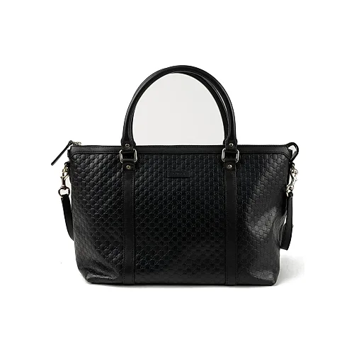 Micro Sima Tote Shoulder Bag Black