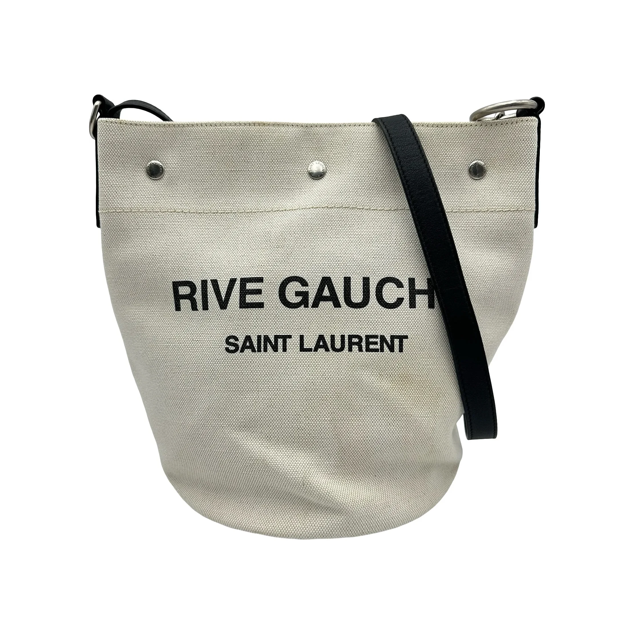 Rive Gauche Bucket Shoulder Bag