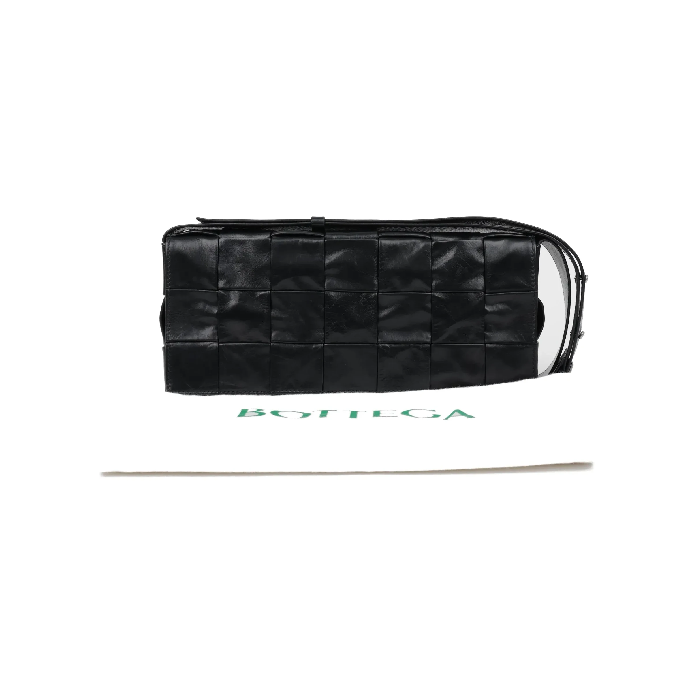 Intrecciato Stretch Cassette Shoulder Crossbody Bag