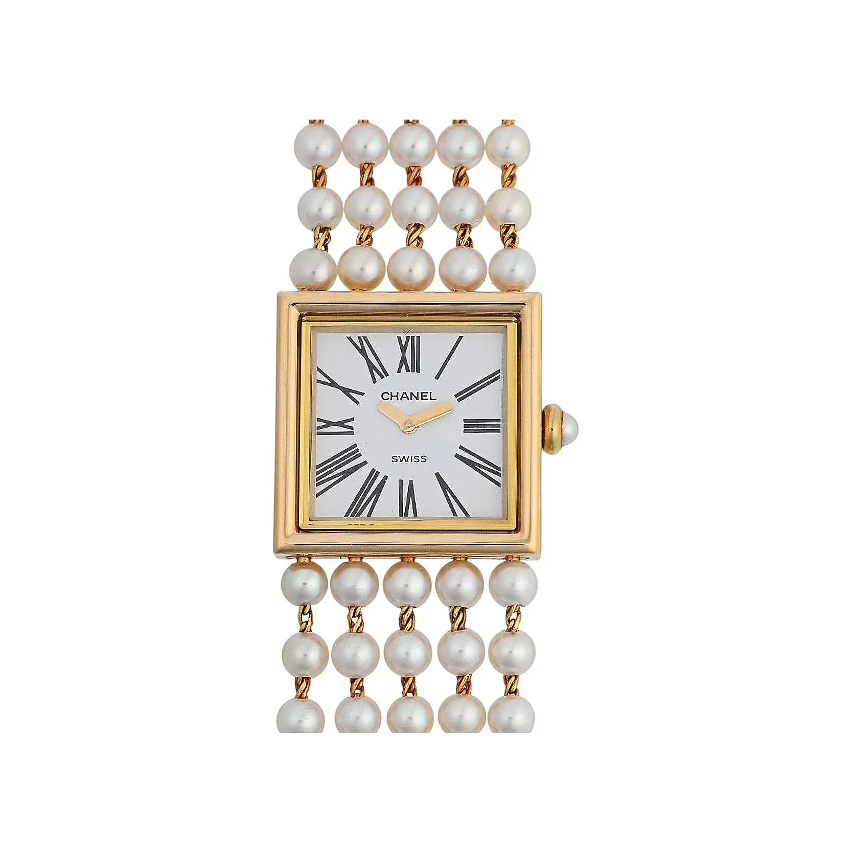 Mademoiselle Watch H0007 Quartz White Wristwatch
