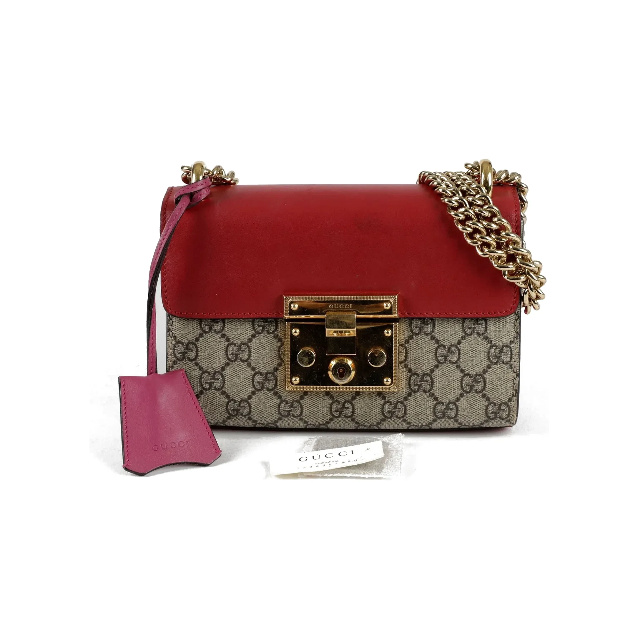 Paddle Lock Small Chain Shoulder Crossbody Bag