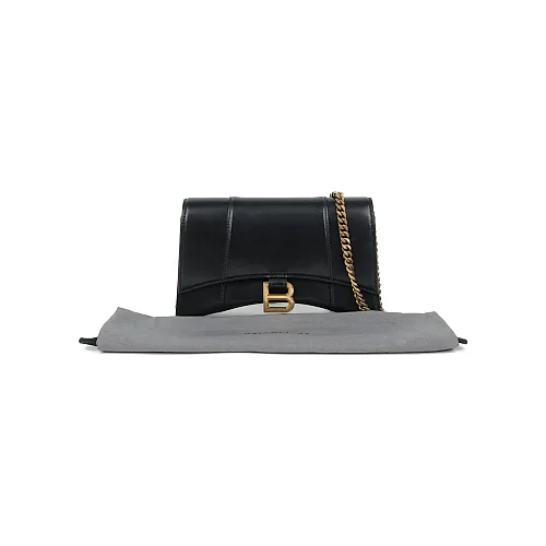 Mini Chain Shoulder Bag Black
