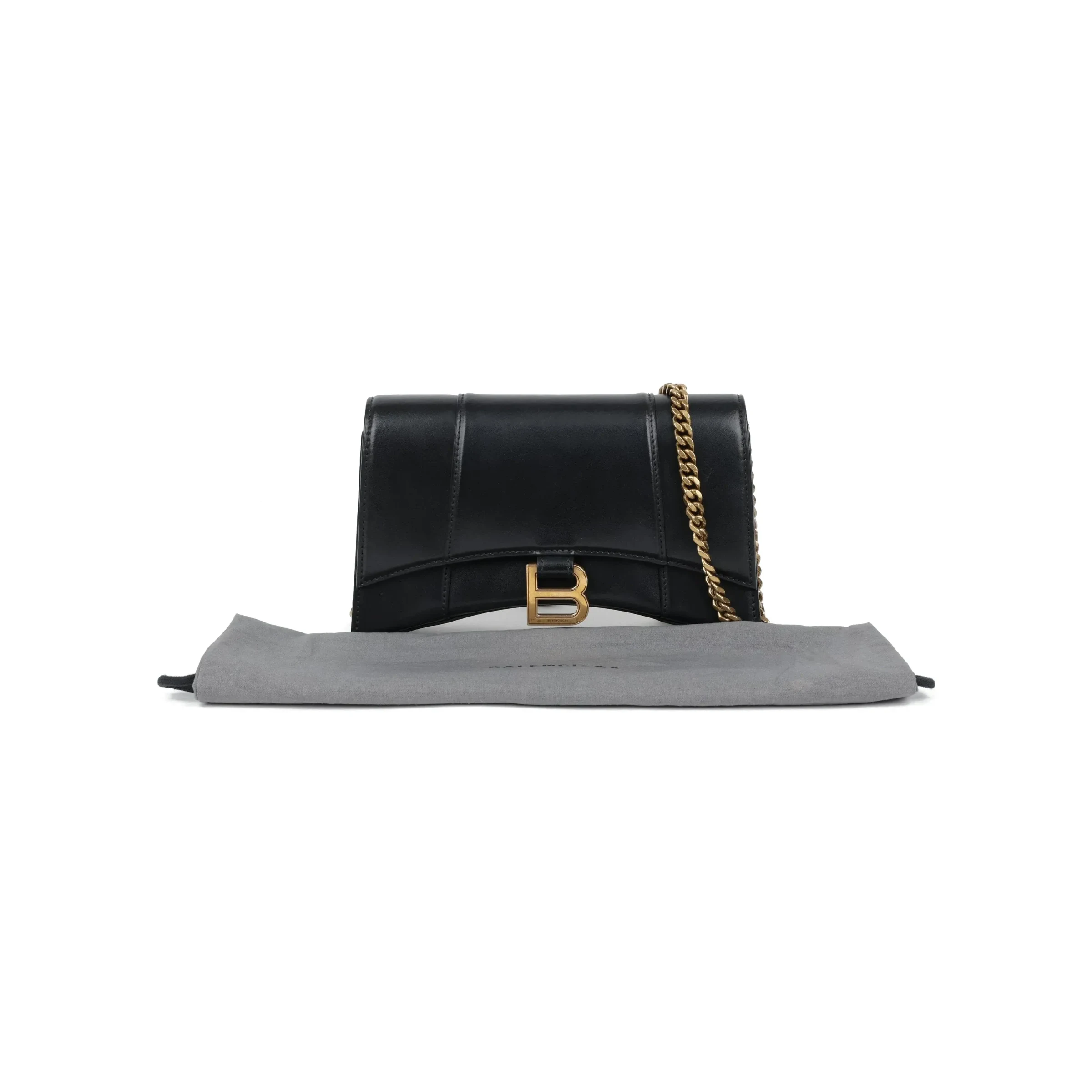 Mini Chain Shoulder Bag Black
