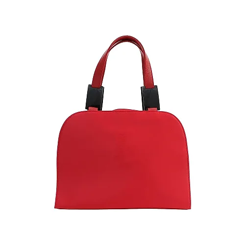 Logo handbag red